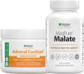 Jigsaw Health Bundle | Adrenal Cocktail 60 Servings (Jar) and MagPure Malate 120 Capsules