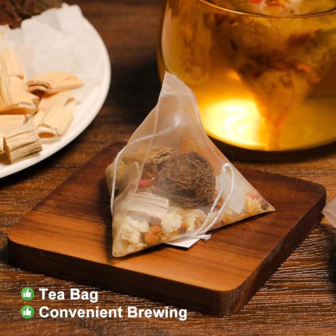 Chinese Fruit Tea 300g 小吊梨汤 10.58oz (15g*20bags) Xiao Diao Pear Soup Tea Bag Caffeine Free Fruit Tea bags Longan Wolfberry Mixed fruit tea (snow pear tremella tea) 小吊梨汤