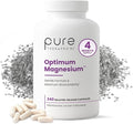 Pure TheraPro Rx Optimum Magnesium Lysinate Glycinate &amp Di-Magnesium Malate Made in USA | 4 Month Supply | Chelated for Maximum Absorption Supports Bone Health &amp Energy 240 Count