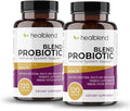 Probiotic Caps Dietary Supplement Capsules Probiotic for Women and for Men Digestive Health Immune System Support Non-GMO Gluten-Free 120 Veg Caps (2)