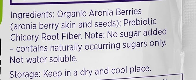 Aronia Powder | Aronia Berry Powder from Black Chokeberry Plant | 52 Servings | Supports Digestion and Gut Health | Made with Organic Aronia Berries | Black Chokeberry Supplement