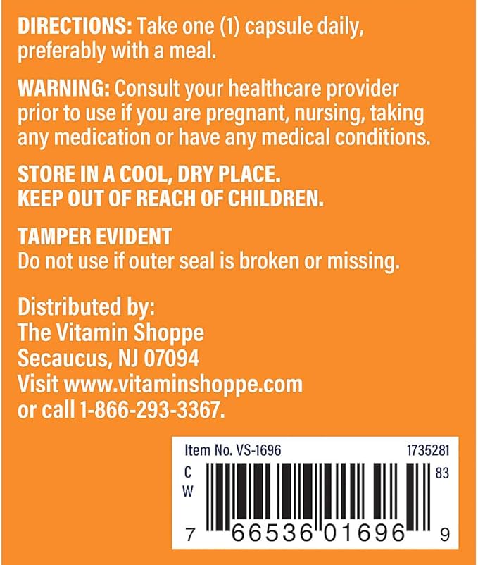 The Vitamin Shoppe NAC N-Acetyl-L-Cysteine Promotes Cellucor Health Immune (200 Capsules)