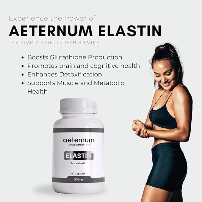 aeternum Elastin - 500mg Capsules - 60 Capsules