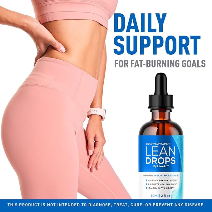 (3 Pack) Lean Drops – LeanDrops Liquid Formula Original Lean Drops Supplement All Natural Premium Advanced Formula Leandrops Support for Overall Wellness and Support Health 3 Bottles for 3 Months
