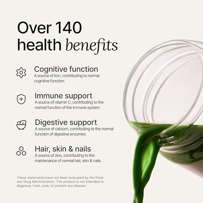 Huel Daily Greens Bundle | Peach Passionfruit Daily Greens Bag + Bottle | 30 Servings | Superfood Greens Powder | 91 Vitamins Minerals and Wholefood-Sourced Ingredient