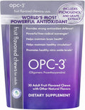Isotonix OPC-3 Antioxidant Chews | Circulation Vision &amp Skin Support | Grape Seed Red Wine Pine Bark (Pycnogenol®) Bilberry &amp Citrus Bioflavonoids | Chewable Antioxidant Supplement - 30 Co