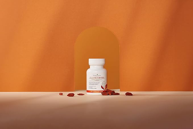 Young Living IlluminEyes - Eye Health Support - Blue Light Protection - Includes Lutein &amp Zeaxanthin - Helps Reduce Eye Strain - Vitamins A &amp C - Vision Care - 30 ct