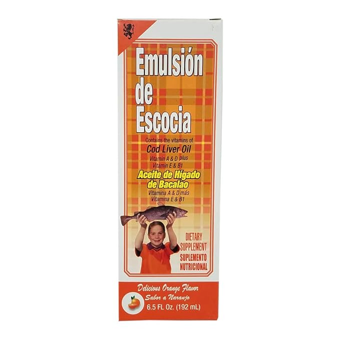 Emulsion De Escocia Orange 15.3 Oz. Cod Liver Oil 2-Pack