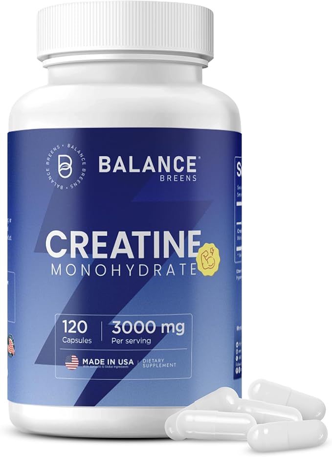 Balancebreens Bromelain + Hyaluronic Acid + Creatine Active Mobility Hydration &amp Digestive Support Bundle