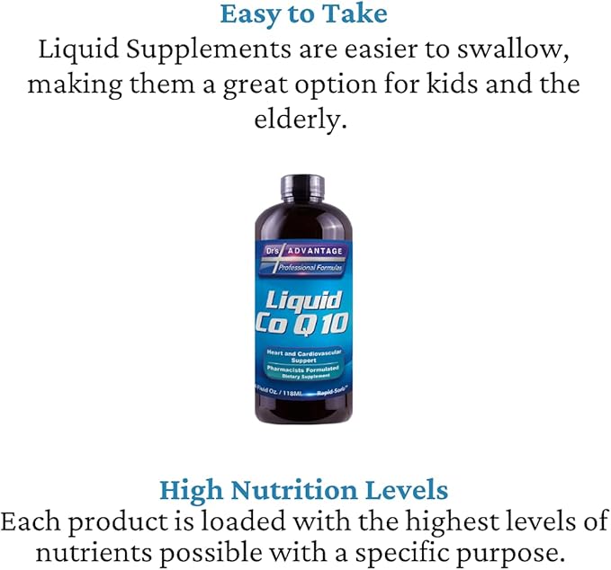 Drs Advantage - Liquid CoQ10 4oz [Health and Beauty]