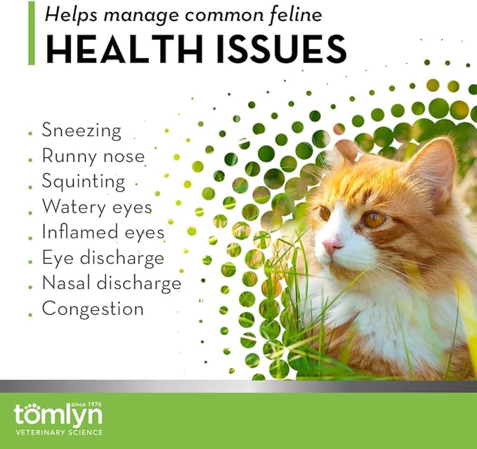 Tomlyn Immune Support Daily L-Lysine Supplement: Maple-Flavored Lysine Gel for Cats and Kittens 5oz
