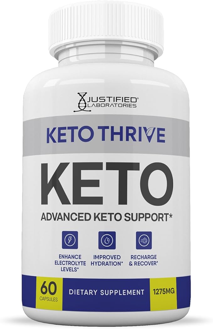 (5 Pack) Keto Thrive Keto ACV Pills 1275MG Keto Support Blend Capsule Alternative to Keto ACV Gummies Formulated with Apple Cider Vinegar Extra Virgin Olive Oil Powder Green Tea Leaf 300 Capsules