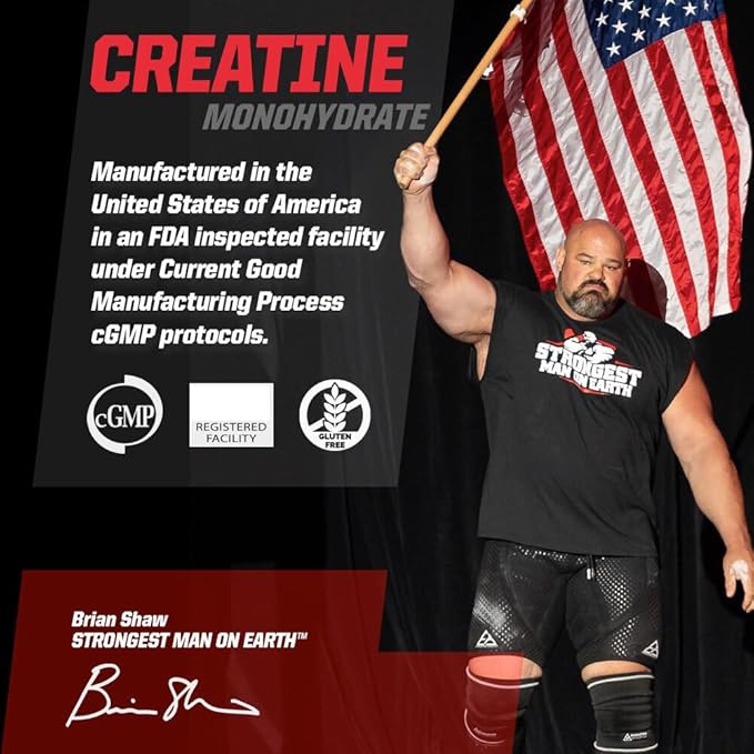 Undefined Nutrition Persist Coffee Ice Cream + Creatine Monohydrate by Brian Shaw