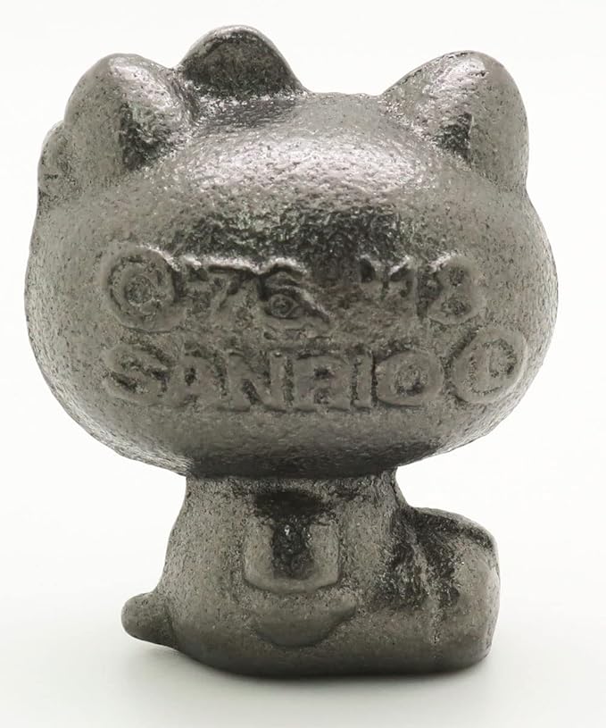 OSK TBN-1 Nambu Ironware Hello Kitty Iron Ball Made in Japan Iron Supplement Anemia Improvement Easy Cute Easy Induction Pot Kettle Cooking Tea Pickles Bran Pickles Black Beans Miso
