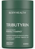 BodyHealth Tributyrin 200mg - Tri-Butyrin Supplement for Gut Health Support Digestive Comfort Microbiome Balance &amp Immune Support* - 60 Capsules