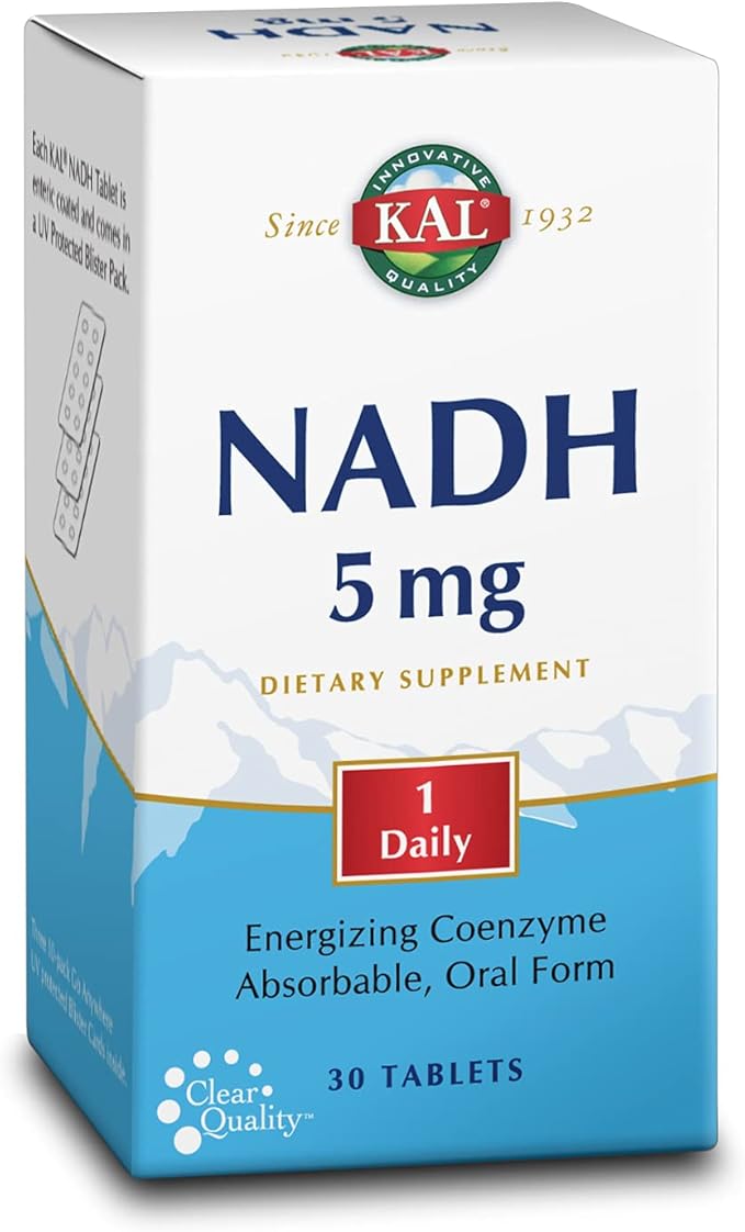 KAL 5 Mg Nadh Tablets 30 Count