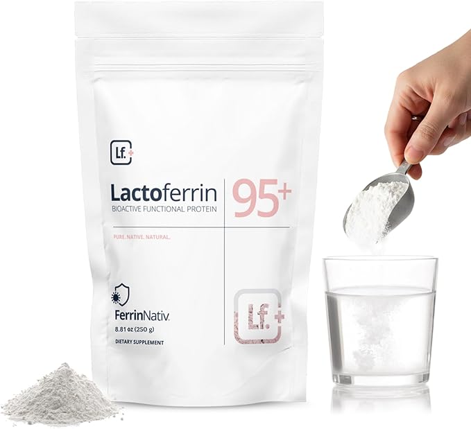 Powder 250g – 95%+ Pure Bovine from Grass-Fed Australian Cows Helps in Immune &amp Gut Support Iron Absorption Skin &amp Bone Health Neutral Taste (Recommended 250mg Per Serving) (250 Grams)