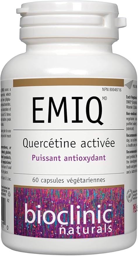 Bioclinic Naturals - EMIQ Activated Quercetin 60 vcaps