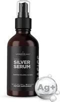 Livingood Daily Colloidal Silver Liquid Spray Purified Silver with Deionized Water for Daily Wellness Support Oral Hygiene Skin Care Throat &amp Sinus Health Vegan Gluten Free Non GMO 4 Oz Bo