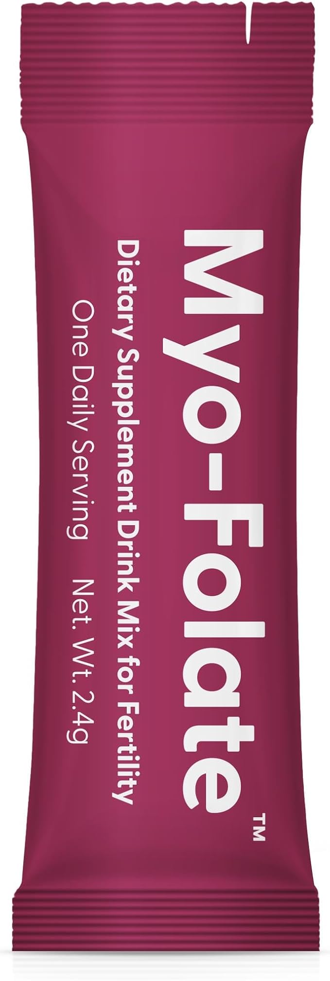 Fairhaven Health Folate and Myo Inositol Powder for Women - 1 Per Day Female Fertility Supplement Ovarian Health and Egg Quality - 2000 mg Myo-Inositol and 333 mcg Methylfolate – 30 Stick Packs