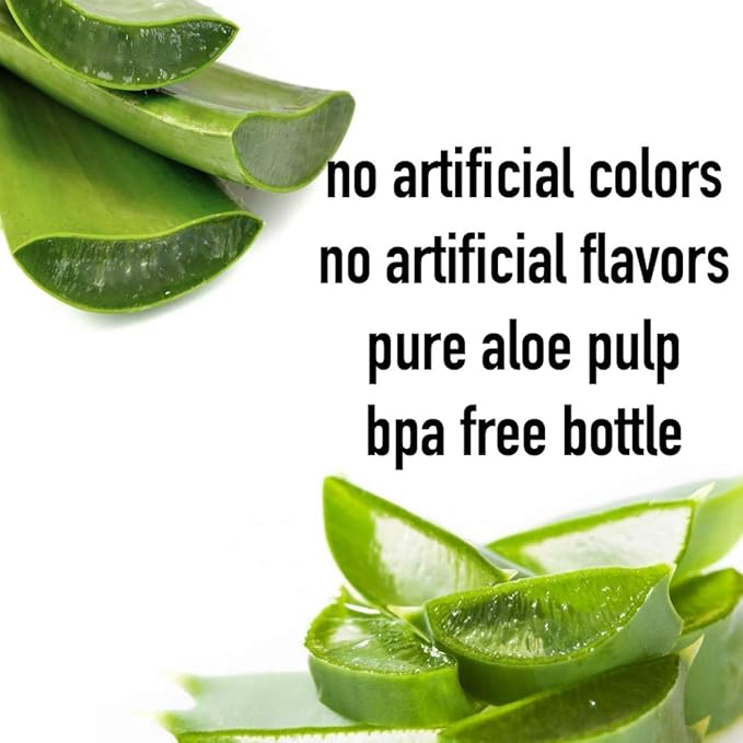 Iberia Aloe Vera Juice Drink Pineapple 16.9 Fl Oz (Pack of 24)