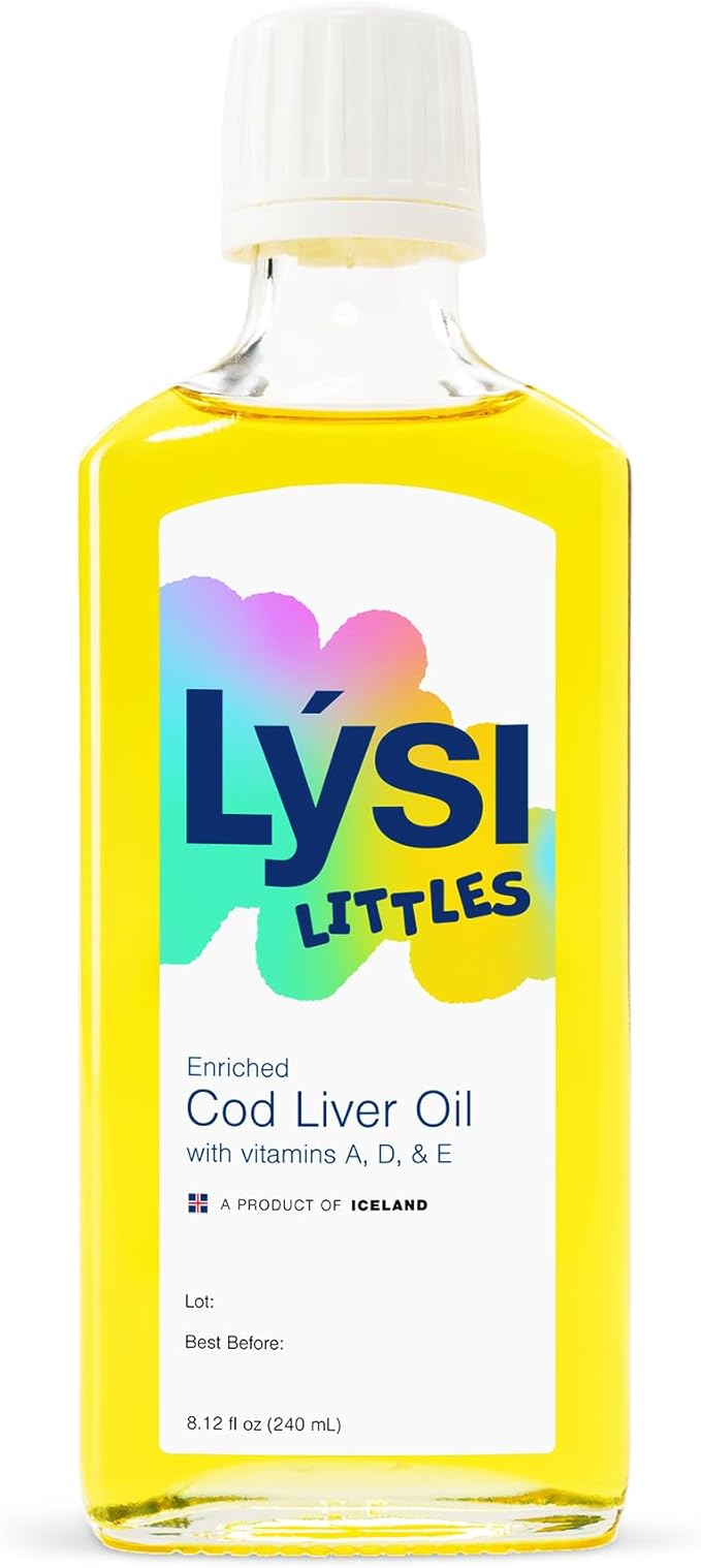 LYSI Liittles Childrens's Omega Lemon Cod Liver Oil 8.12 OZ