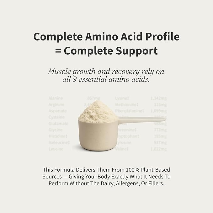 Snap Supplements Organic Plant Based Vegan Protein Powder Nitric Oxide Boosting Protein Powder Vanilla Bean BCAA Amino Acid for Muscle Growth Performance &amp Recovery - 30 Servings (Vanilla)