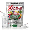 Krampade High Potassium Electrolytes Powder Zero Sugar Fruit Punch 4180mg Electrolytes 2000mg Potassium Cramp Relief &amp Prevention Cellular Hydration Better Endurance &amp Recovery Keto 50