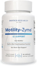 BIOTICS RESEARCH Motility-Zyme™ - Professional-Grade Digestive Support Formula - with Artichoke Extract Ginger 5-HTP &amp Magnesium Citrate - Non-Laxative Gut Motility Support