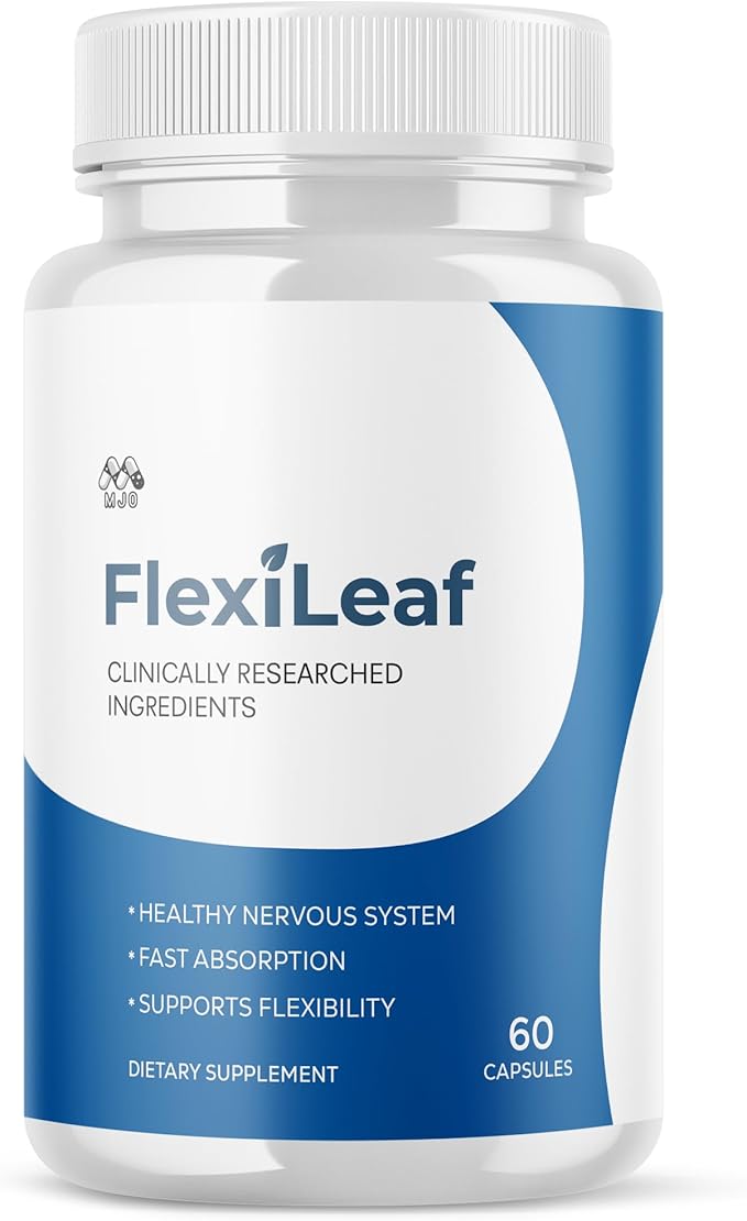 Flexileaf Capsules Official Flexileaf Pills with All Natural Ingredients Advanced Health and Overall Wellness Multivitamin Supplement Flexoleaf Maximum Strength Support Formula (60 Capsules)