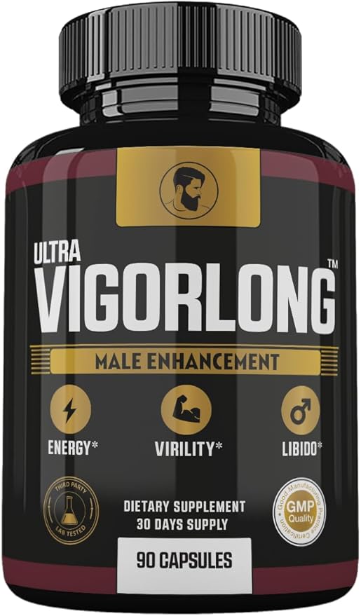 Ultra VigorLong Supplement Advanced Formula Ultra VigorLong for Men Ultra Vigorlong Capsules 90 Count
