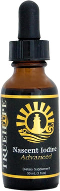 Pure Nascent Iodine Liquid Supplement - Potent Tincture Fast-Absorbing No Fillers Binders or Additives Pure Nascent Iodine Advanced 2% Drops 1 Fl Oz 30 ml