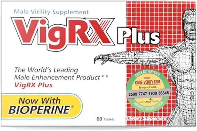 VigRX Plus Male Virility Herbal Dietary Supplement Pill - 60 Tablets (3 Box)