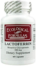 Ecological Formulas Lactoferrin 300 Mg White 60 Count