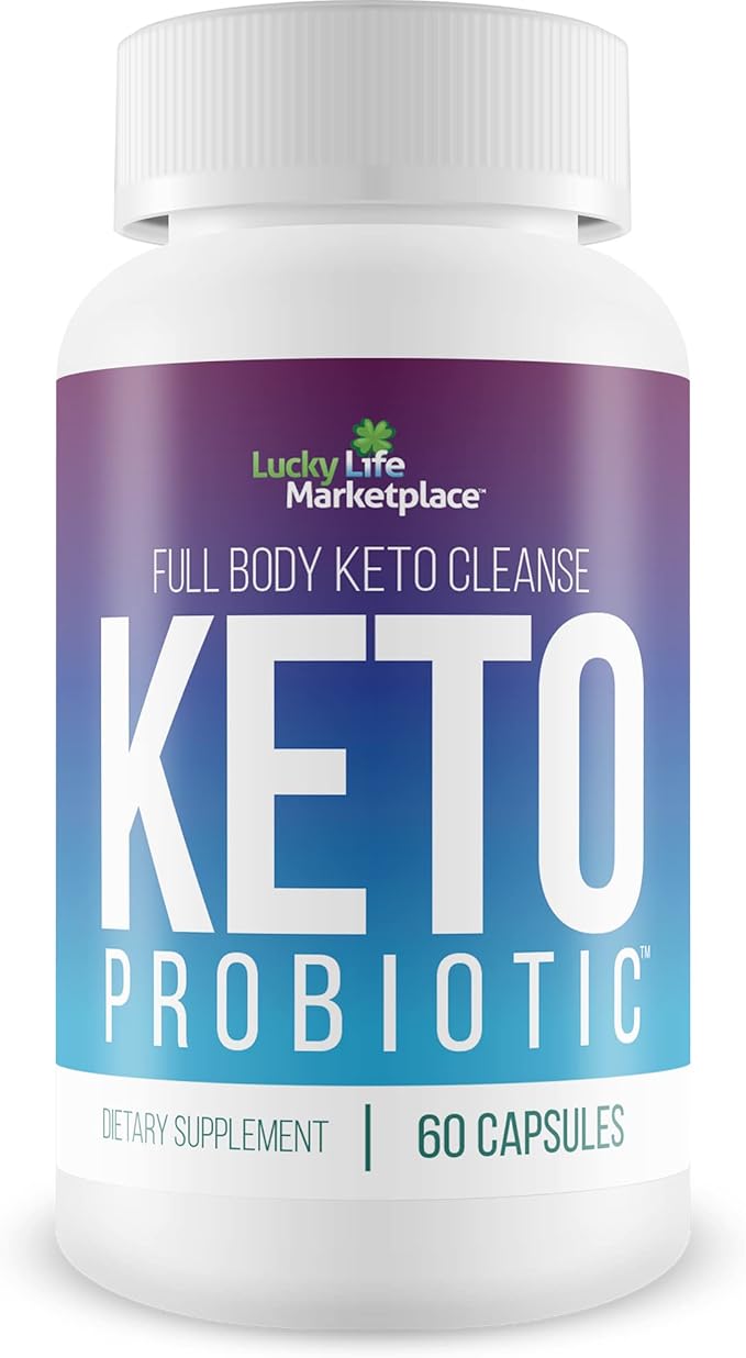 Keto Probiotic - 40 Billion Cfu - Promote Digestive Health Immune Health &amp Gut Health - Keto Friendly Probiotic - Full Body Keto Cleanse Aid - Reduced Bloating - Keto Probiotics for Men &amp Wo