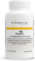 Integrative Therapeutics Magtein L-Threonate Plus - Cognitive Function Supplement to Support Short-Term Memory* - Includes Vitamins C D3 &amp Magnesium - Dairy &amp Gluten-Free - 90 Capsules (30 Se