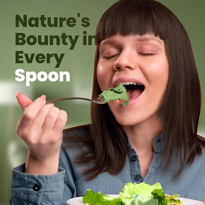 Broccoli Sprout Powder - All Natural Antioxidant Vitamin &amp Mineral Superfood Supplement - Mix in Smoothies Shakes &amp Recipes - Raw Vegan Gluten Free Non GMO - Bulk 1 lb Size