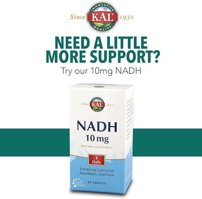 KAL NADH 5mg 60ct (60 Tablets 60 Serv)