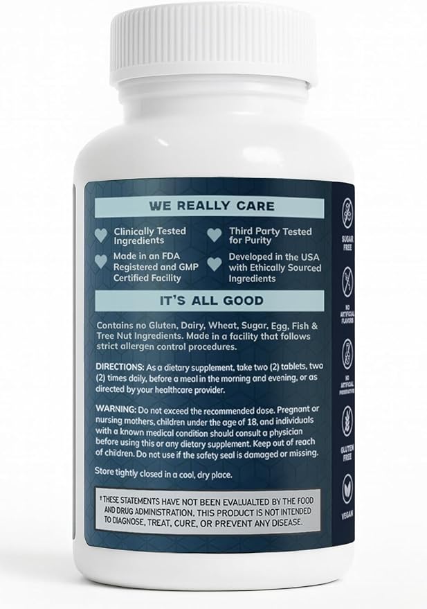 Brain Booster for Memory Focus Reaction Time &amp Brain Health – Advanced Nootropic for Adults | Third Party Tested Non-GMO Made in USA
