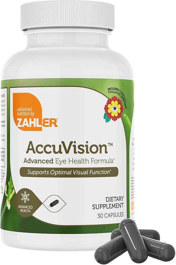 Zahler AccuVision Advanced Eye Health Formula 30 Capsules