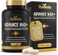 NAD+ Supplement with Nicotinamide – Advanced NAD Booster Supplement for Cellular Energy &amp Longevity – NAD Plus Supplement Capsules for Men &amp Women–60 Vegan NAD Capsules