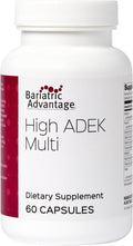 Bariatric Advantage High ADEK Multi - for Bariatric Surgery Patients - Multivitamin with Vitamins A D E K &amp Trace Minerals - 100%+ DV of ADEK - 60 Capsules