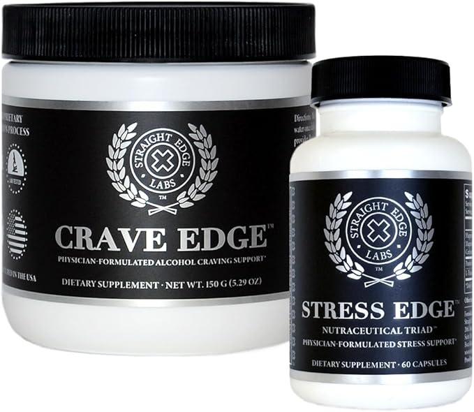 Alcohol Cravings and Stress Relief Physician-Formulated Stop Drinking Alcohol Calm Mind and Body Fast Acting