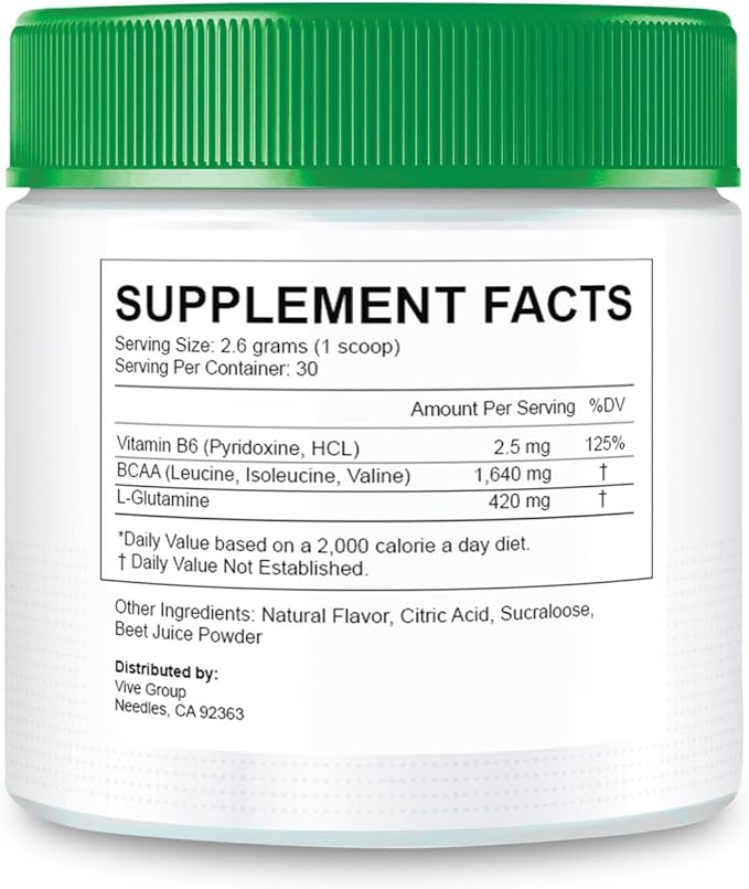 VIVE MD Nagano Lean Bodi Tonic Powder Official FormulaLean Bodi Tonic All Natural with Vitamin B6 and BCAA for Maximum Strength Cleanse and Lean Metabolic Powder Support Lean Bodi Drink (3 - Pack)