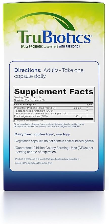 TRUBIOTICS Daily PROBIOTIC Cap 30