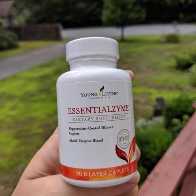 Young Living Essentialzyme - 90 Capsules | Multi-Enzyme Formula | Stimulates Enzyme Activity | Supports Digestive Health for Optimal Digestion | Keto-Friendly | Dietary Supplement