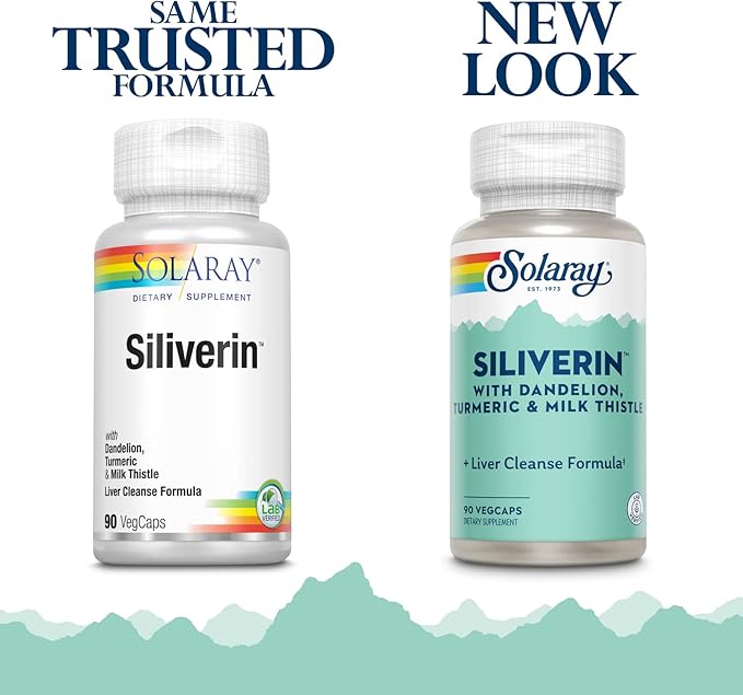 SOLARAY Siliverin Veg Cap (Btl-Plastic) 140mg | 90ct