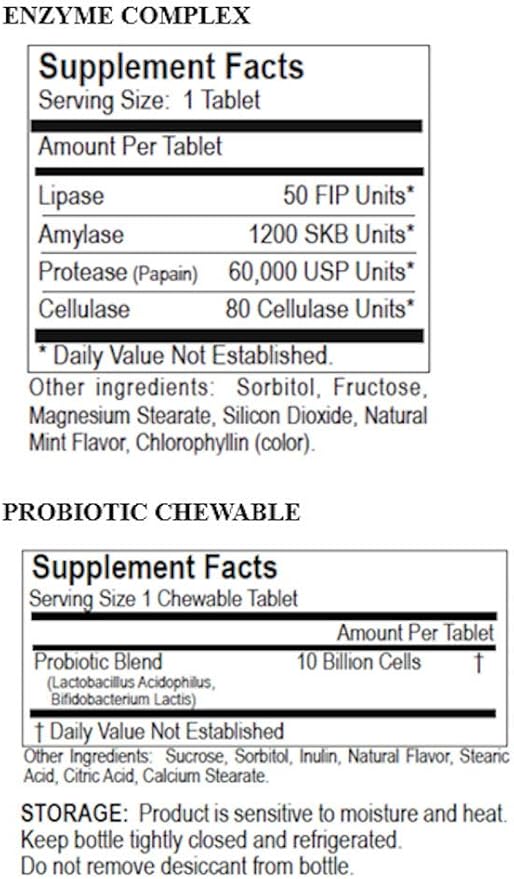 Dialyvite® Pharmaceutical Chewable Digestive Aids (Large Combo)