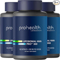 ProHealth Liposomal NMN Pro 300 (60 Capsules 3 Pack) Clinically Studied Uthever® NMN. NAD+ Precursor for Cellular Energy Mitochondrial Support &amp Healthy Aging. USA Manufactured Triple Lab-Teste