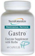 TRANSFORMATION THE GENESIS OF GOOD HEALTH - Gastro Enzyme Supplement with Herbal Blend &amp Vitamin E Alleviate Gastrointestinal Discomfort Digestive Function Support for Relief of Heartburn 60